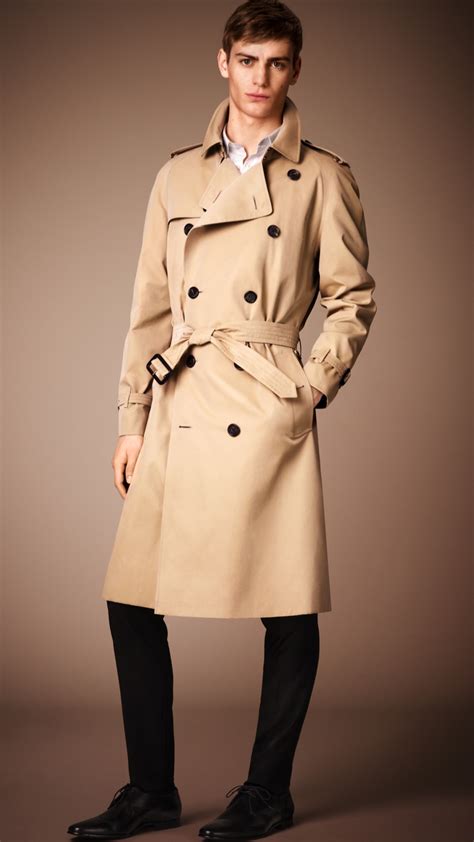 burberry trench navy mens|authentic burberry men trench coat.